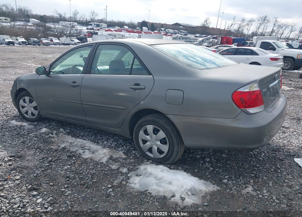 2005 TOYOTA CAMRY LE VIN: 4T1BE32K15U431405