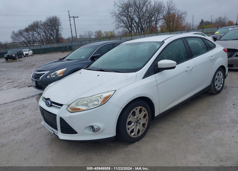 2012 FORD FOCUS SE VIN: 1FAHP3F24CL211719
