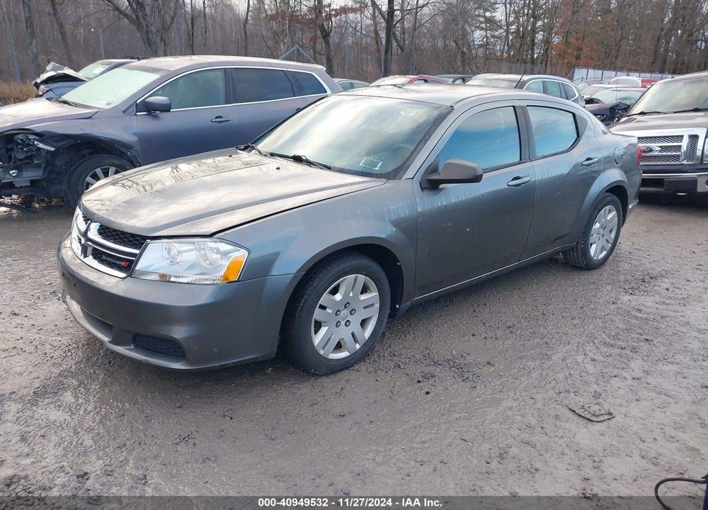 2012 DODGE AVENGER SE VIN: 1C3CDZAB9CN193315