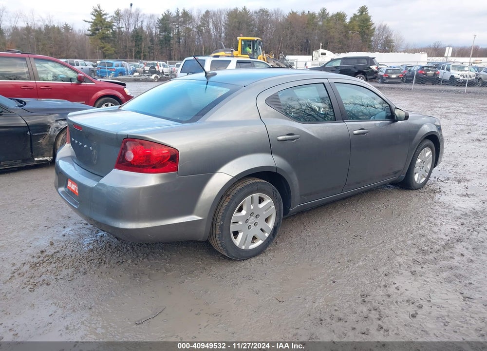2012 DODGE AVENGER SE VIN: 1C3CDZAB9CN193315