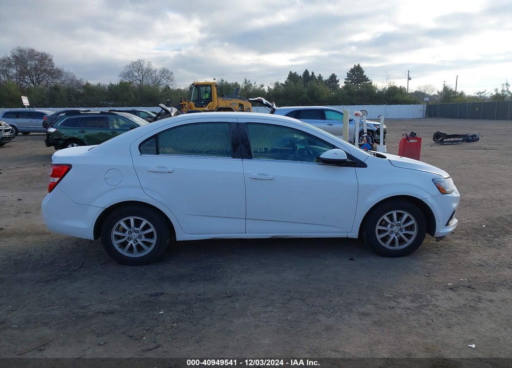 2017 CHEVROLET SONIC LT AUTO VIN: 1G1JD5SH3H4175803