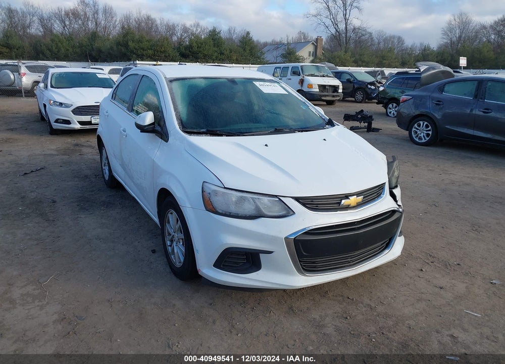 2017 CHEVROLET SONIC LT AUTO VIN: 1G1JD5SH3H4175803