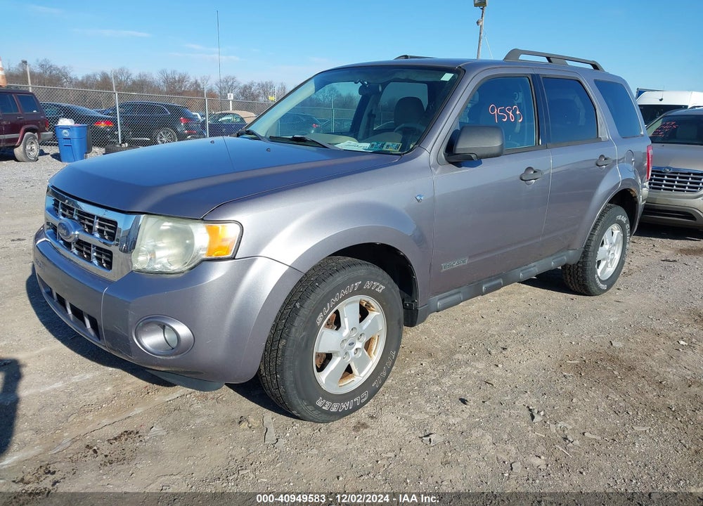 2008 FORD ESCAPE XLT VIN: 1FMCU93158KA48017