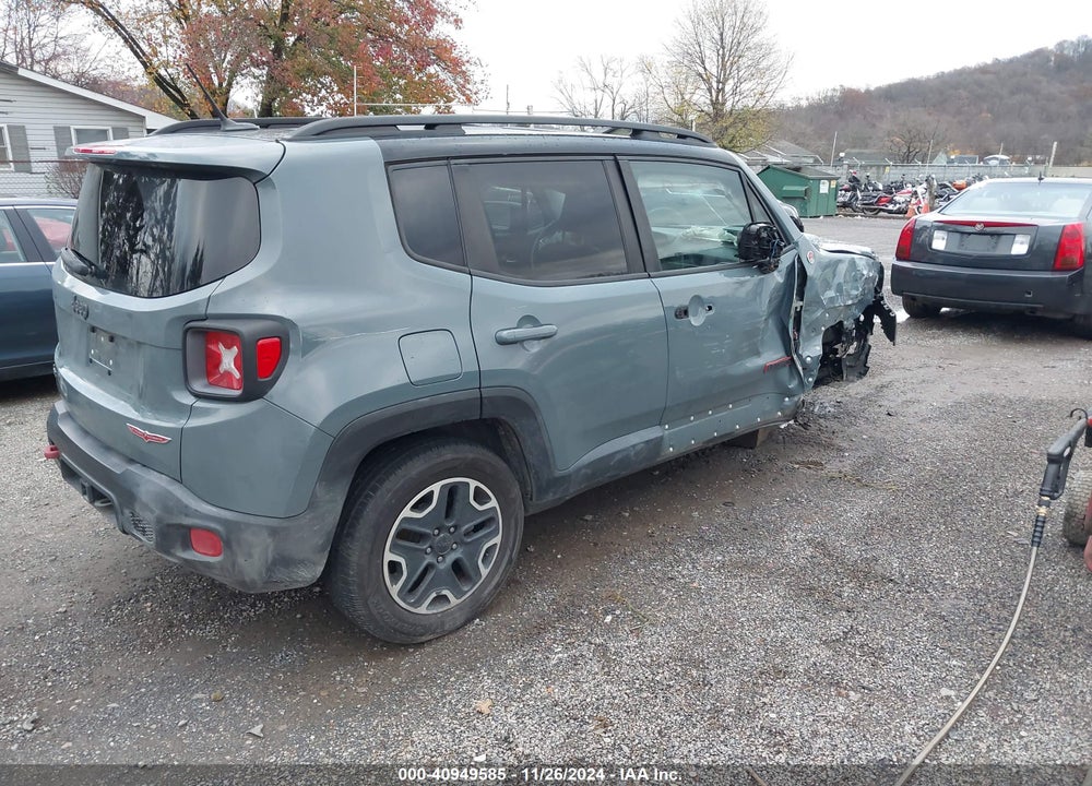 2016 JEEP RENEGADE TRAILHAWK VIN: ZACCJBCTXGPD40479