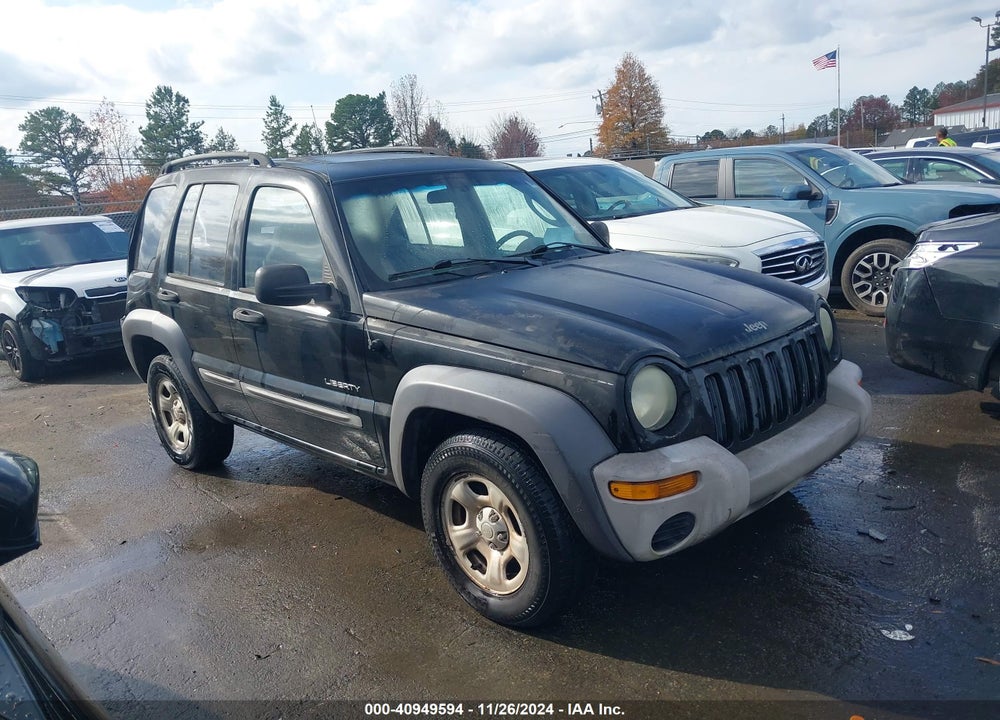 2004 JEEP LIBERTY SPORT VIN: 1J4GK48K44W185396