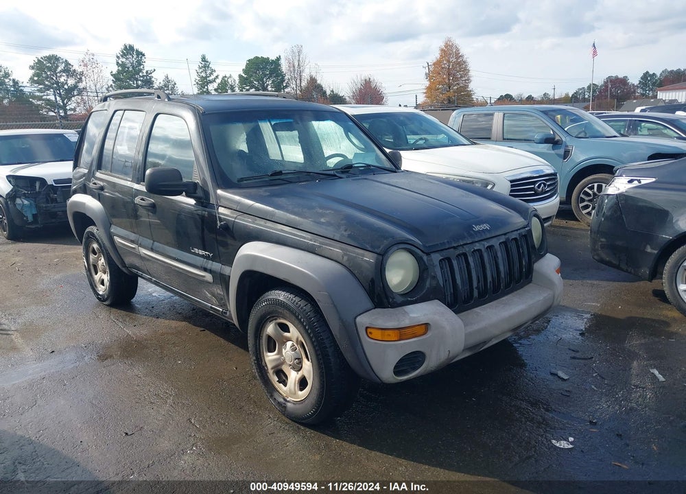 2004 JEEP LIBERTY SPORT VIN: 1J4GK48K44W185396