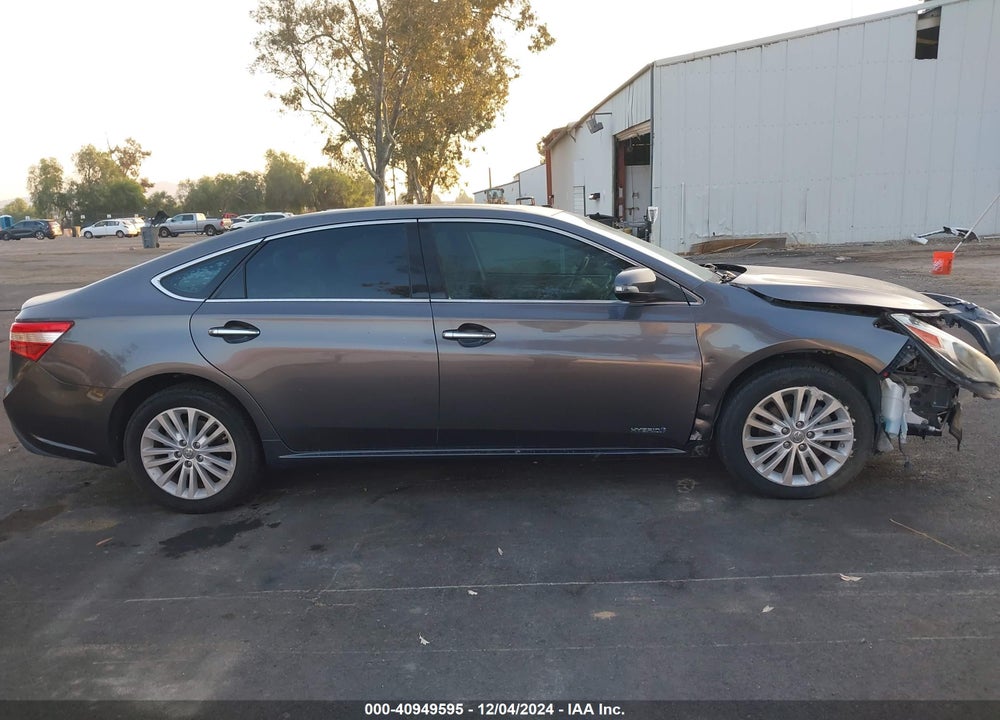 2013 TOYOTA AVALON HYBRID VIN: 4T1BD1EBXDU012616