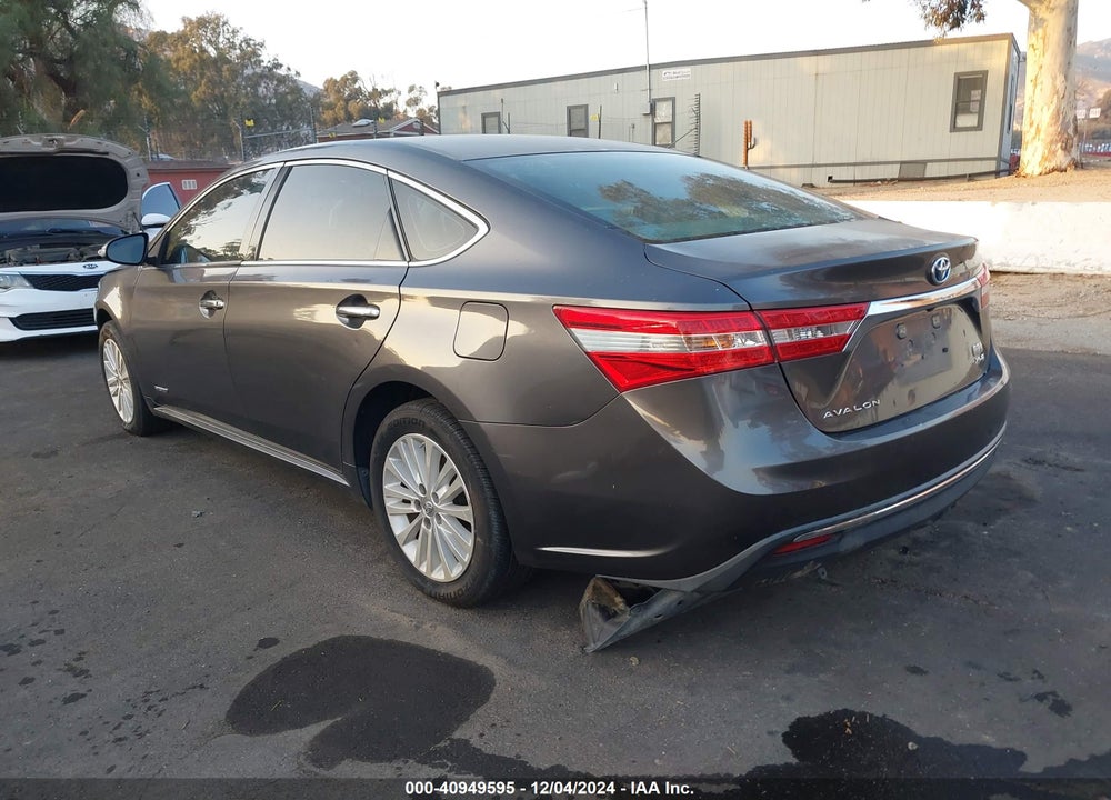 2013 TOYOTA AVALON HYBRID VIN: 4T1BD1EBXDU012616