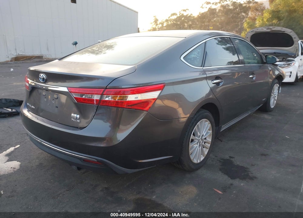 2013 TOYOTA AVALON HYBRID VIN: 4T1BD1EBXDU012616