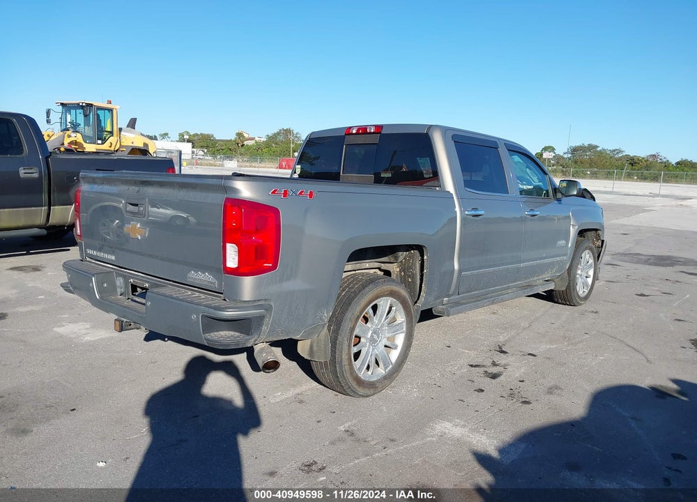 2017 CHEVROLET SILVERADO 1500 HIGH COUNTRY VIN: 3GCUKTEC1HG238463