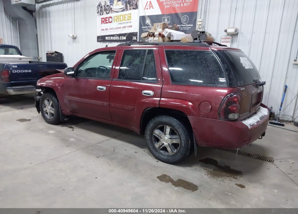 2007 CHEVROLET TRAILBLAZER LT VIN: 1GNDT13S072175656