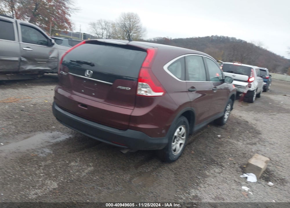 2014 HONDA CR-V LX VIN: 5J6RM4H34EL003162
