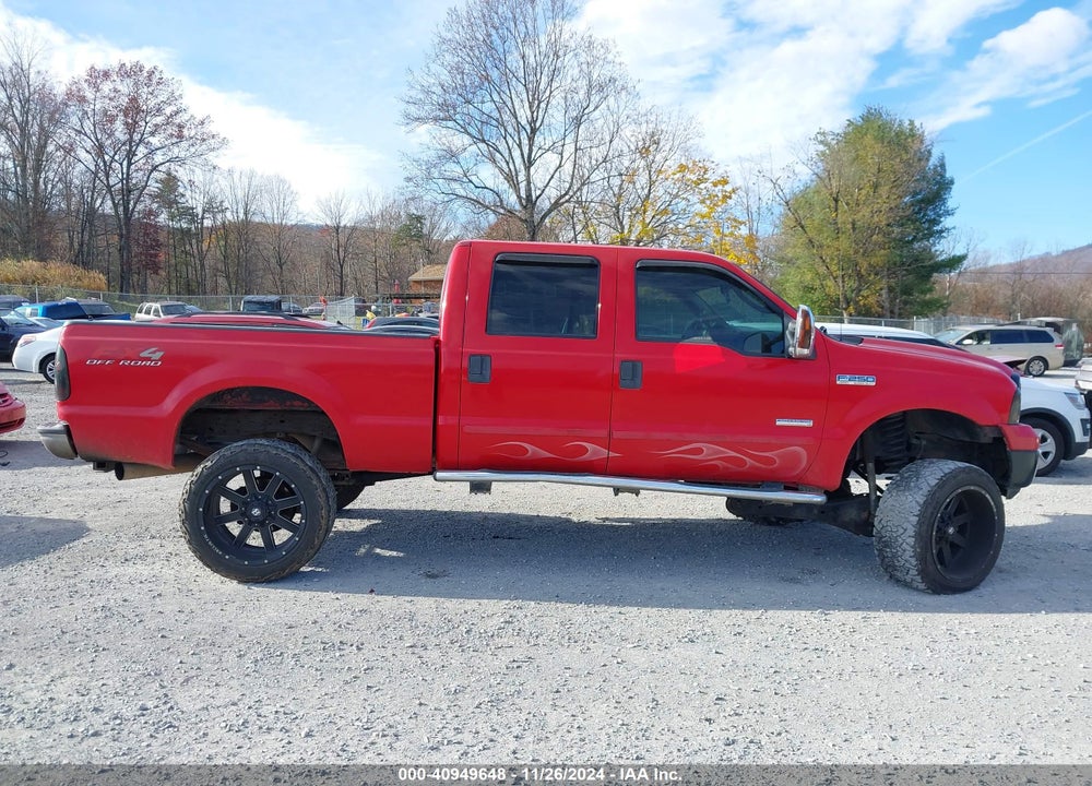 2006 FORD F250 VIN: 1FTSW21PX6EA05295