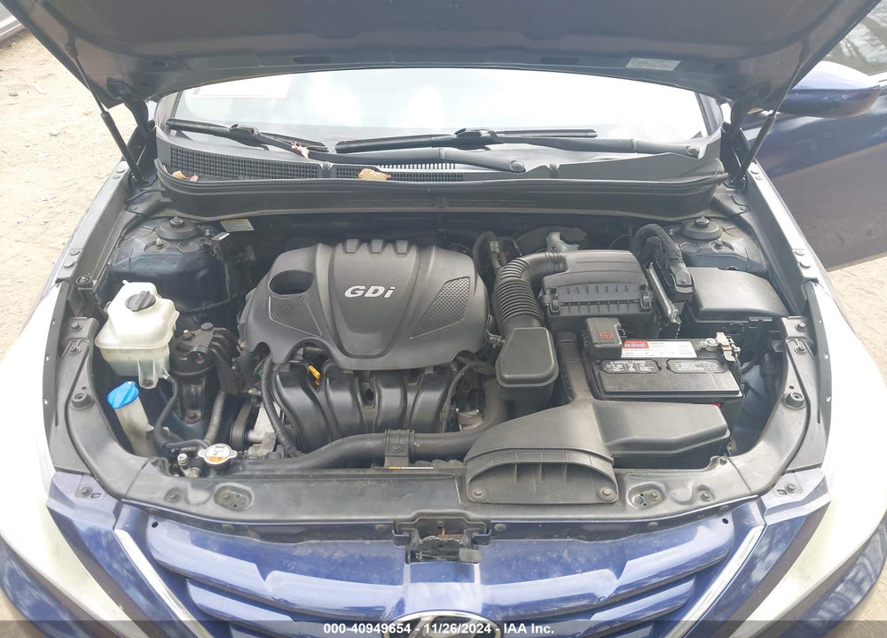 2013 HYUNDAI SONATA GLS VIN: 5NPEB4AC3DH598299