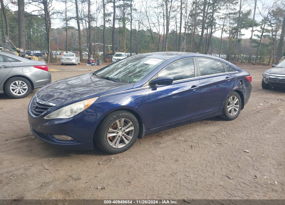 2013 HYUNDAI SONATA GLS VIN: 5NPEB4AC3DH598299
