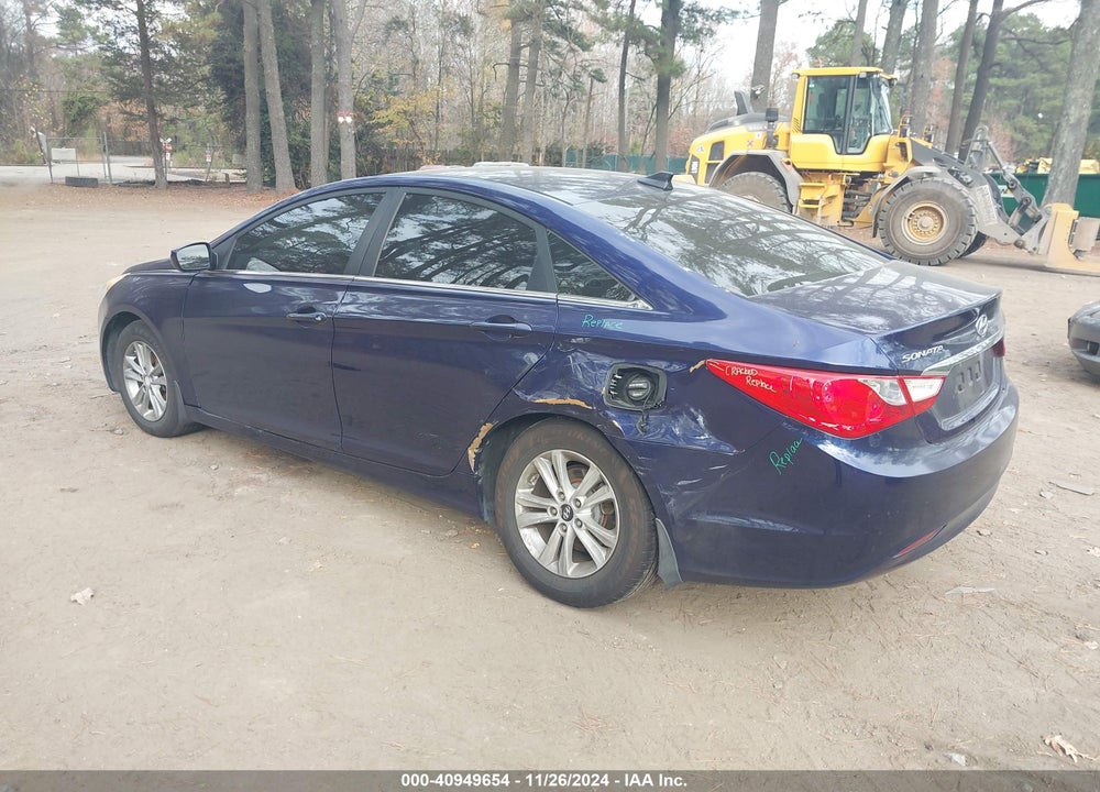 2013 HYUNDAI SONATA GLS VIN: 5NPEB4AC3DH598299