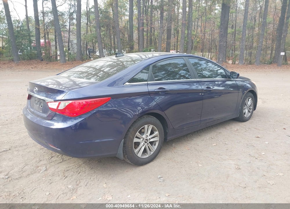 2013 HYUNDAI SONATA GLS VIN: 5NPEB4AC3DH598299