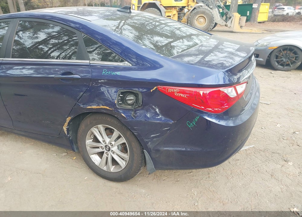 2013 HYUNDAI SONATA GLS VIN: 5NPEB4AC3DH598299