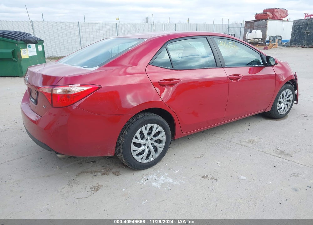 2017 TOYOTA COROLLA LE VIN: 2T1BURHE4HC761066