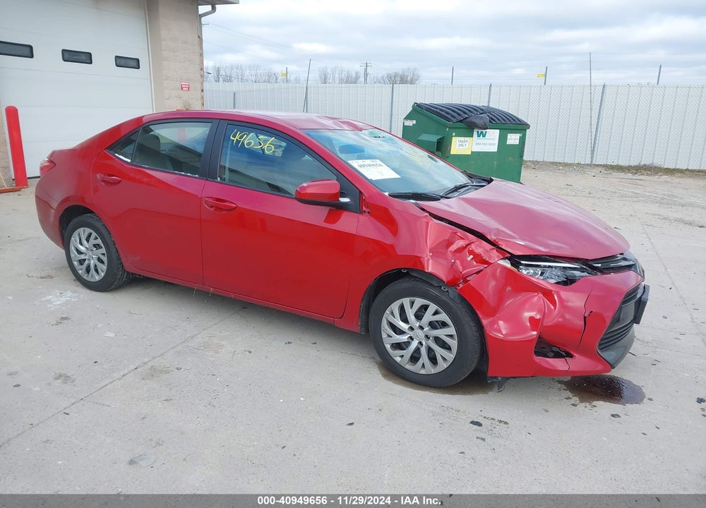 2017 TOYOTA COROLLA LE VIN: 2T1BURHE4HC761066