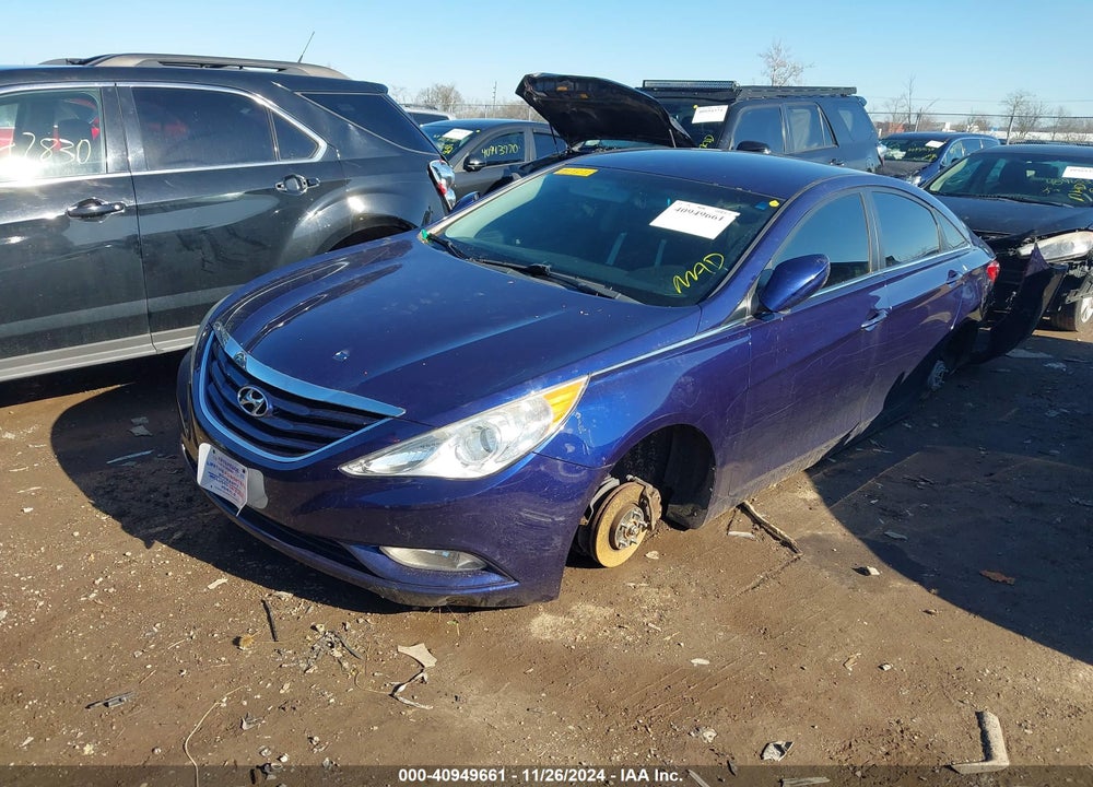 2013 HYUNDAI SONATA GLS VIN: 5NPEB4AC8DH715245
