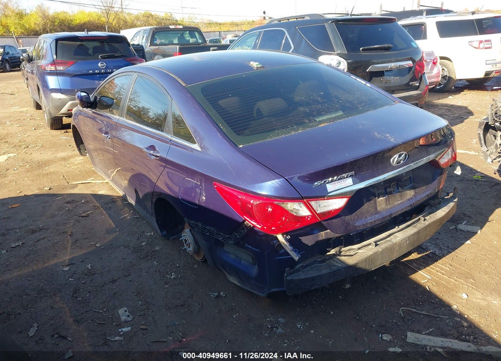 2013 HYUNDAI SONATA GLS VIN: 5NPEB4AC8DH715245