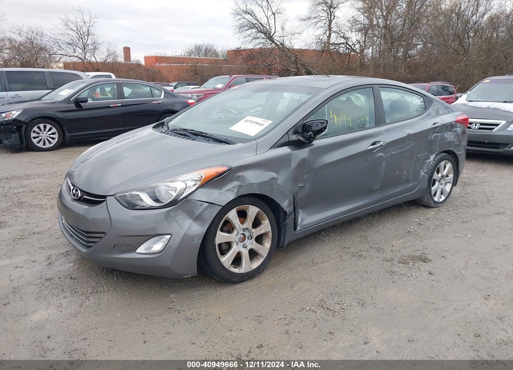2013 HYUNDAI ELANTRA LIMITED VIN: 5NPDH4AE2DH285756