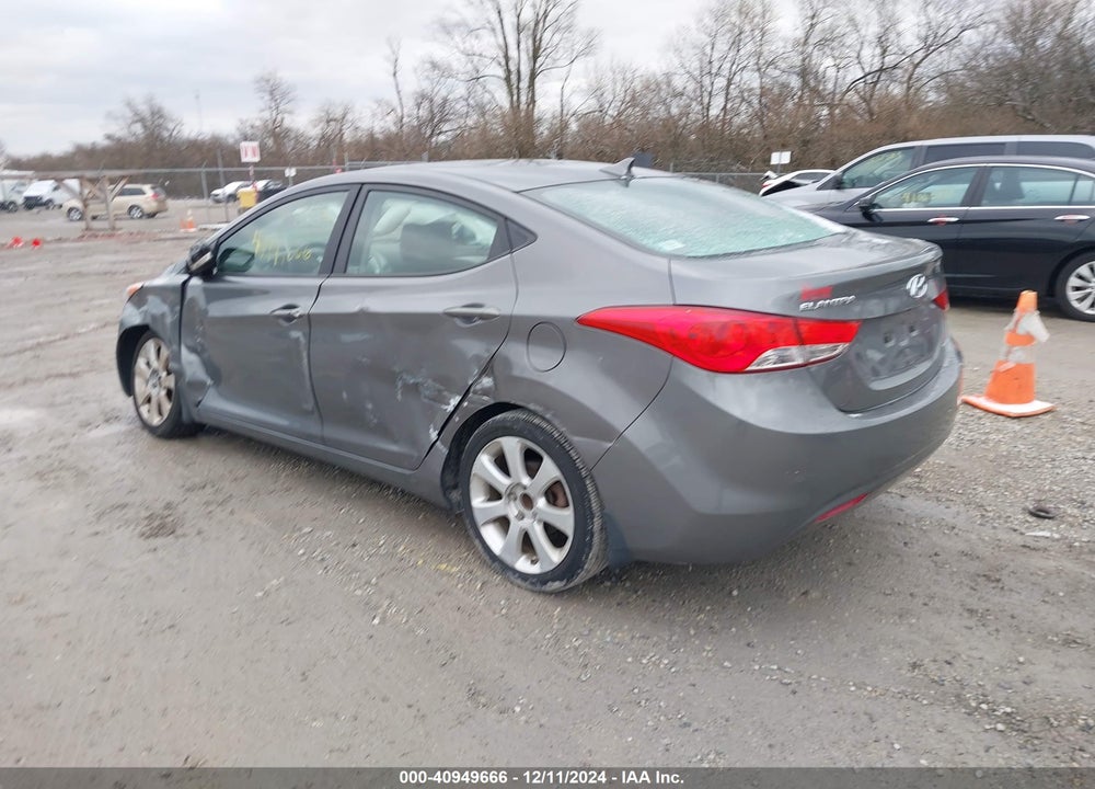 2013 HYUNDAI ELANTRA LIMITED VIN: 5NPDH4AE2DH285756