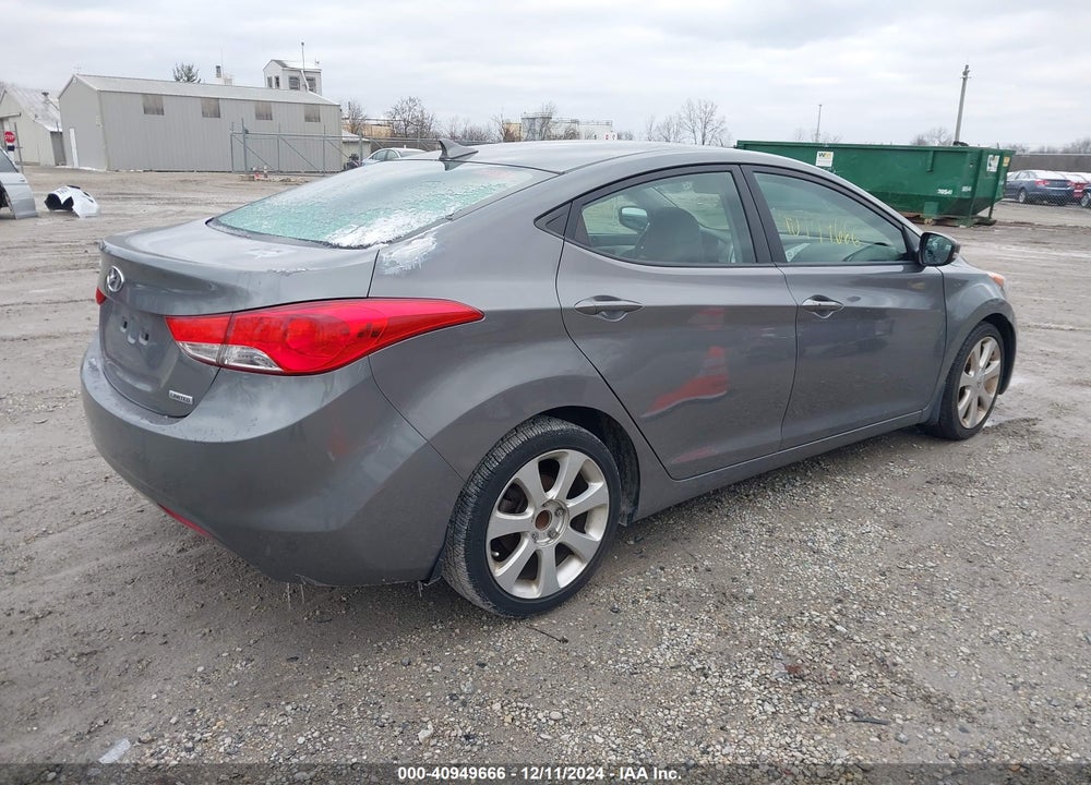 2013 HYUNDAI ELANTRA LIMITED VIN: 5NPDH4AE2DH285756