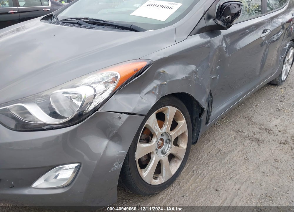 2013 HYUNDAI ELANTRA LIMITED VIN: 5NPDH4AE2DH285756