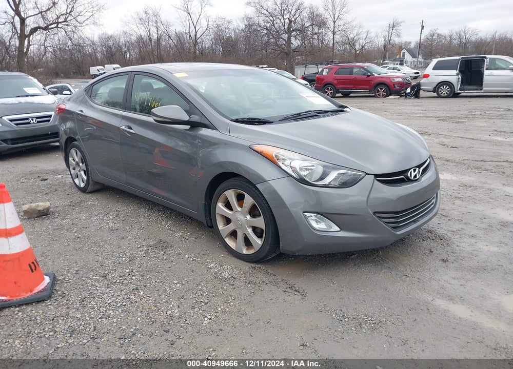 2013 HYUNDAI ELANTRA LIMITED VIN: 5NPDH4AE2DH285756