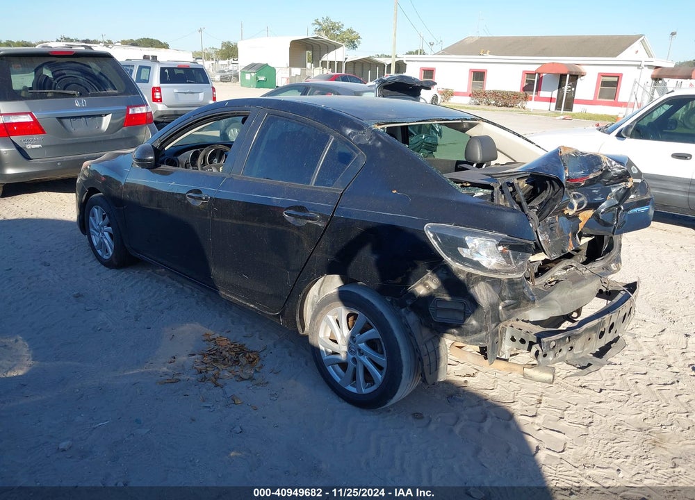2012 MAZDA 3 I GRAND TOURING VIN: JM1BL1W74C1564114