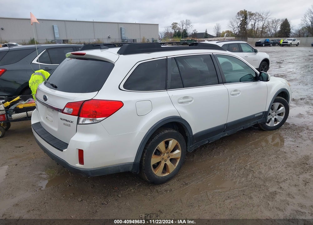 2011 SUBARU OUTBACK 2.5I LIMITED VIN: 4S4BRBLC5B3367649