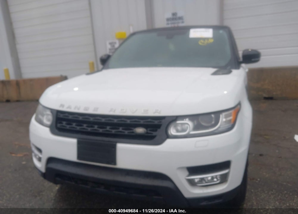 2015 LAND ROVER RANGE ROVER SPORT 3.0L V6 SUPERCHARGED HSE VIN: SALWR2VF4FA508010