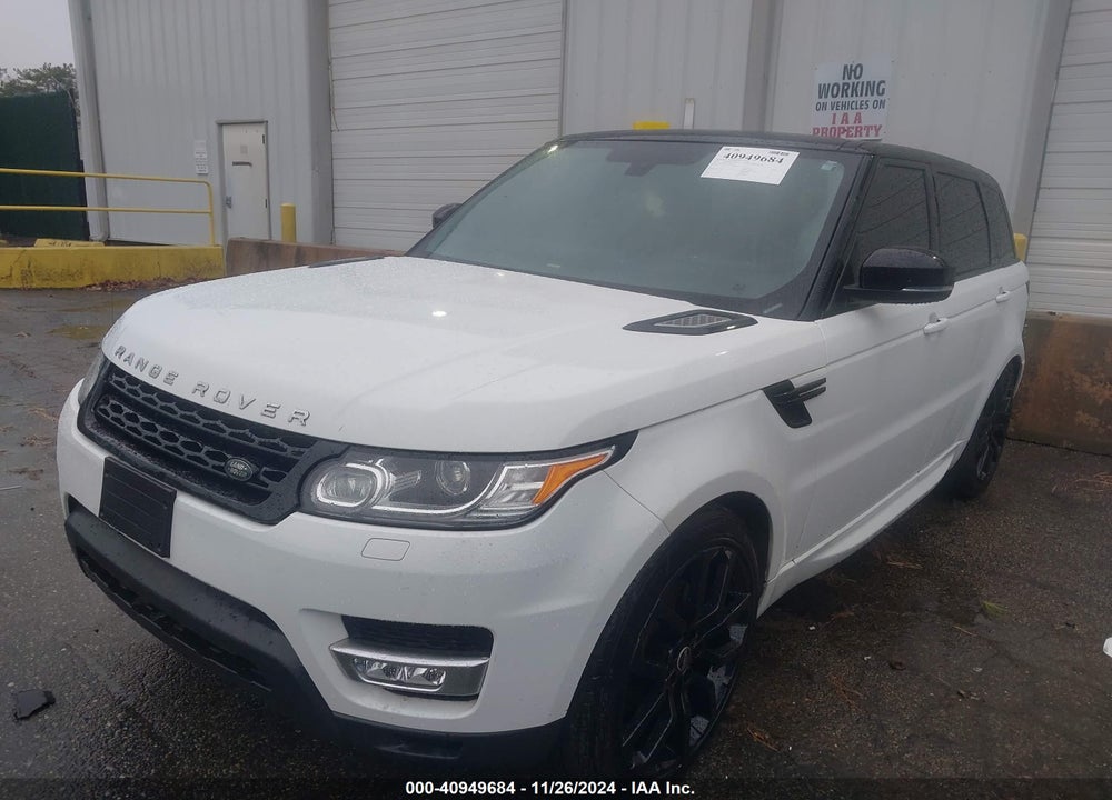 2015 LAND ROVER RANGE ROVER SPORT 3.0L V6 SUPERCHARGED HSE VIN: SALWR2VF4FA508010