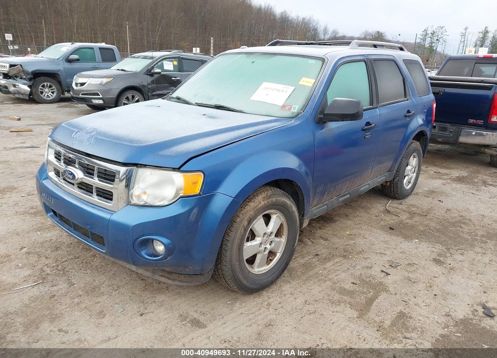 2010 FORD ESCAPE XLT VIN: 1FMCU9D77AKD05574