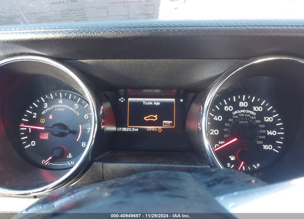 2016 FORD MUSTANG GT VIN: 1FA6P8CF0G5276931