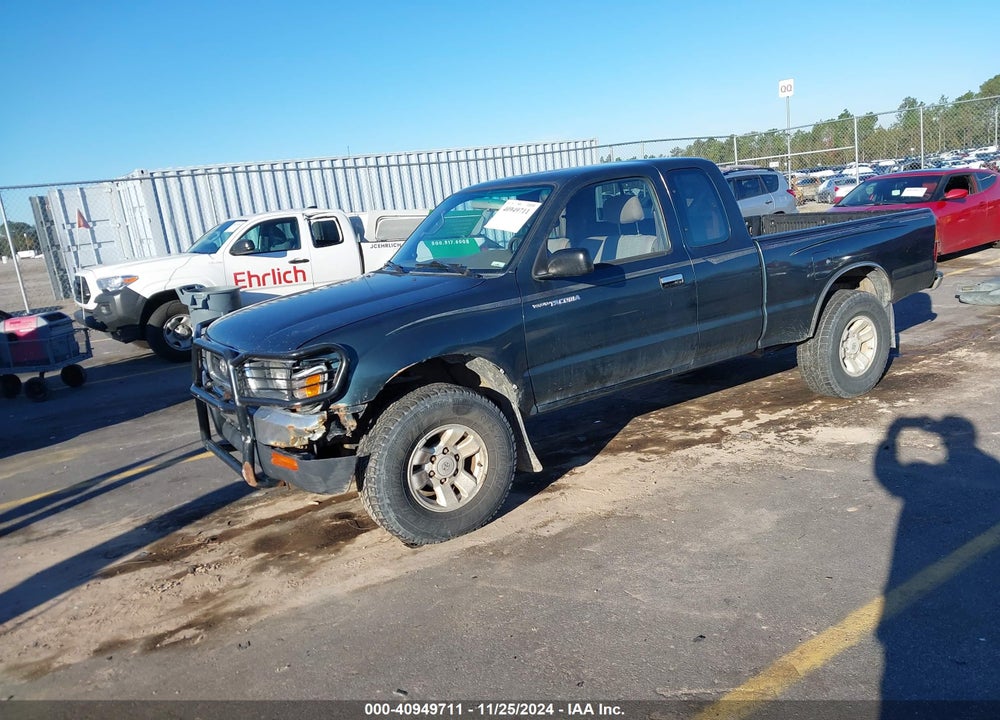 1995 TOYOTA TACOMA XTRACAB VIN: 4TAVN73F4SZ084690