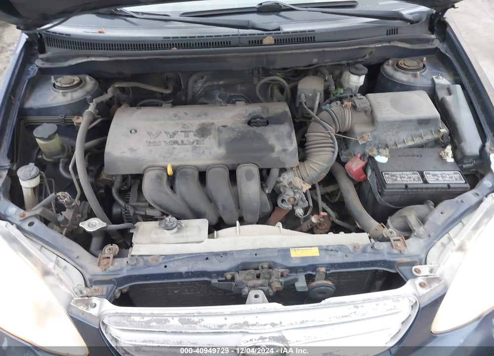 2004 TOYOTA COROLLA LE VIN: 2T1BR38E54C251494
