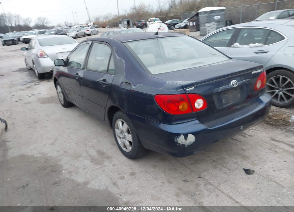 2004 TOYOTA COROLLA LE VIN: 2T1BR38E54C251494