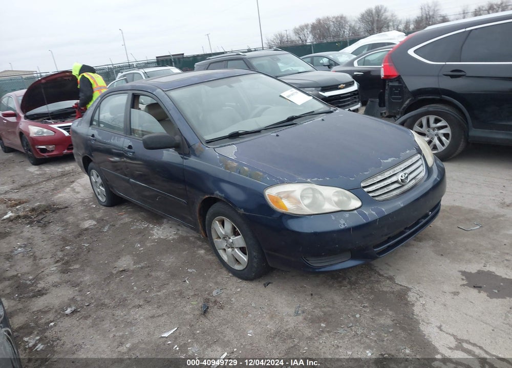 2004 TOYOTA COROLLA LE VIN: 2T1BR38E54C251494