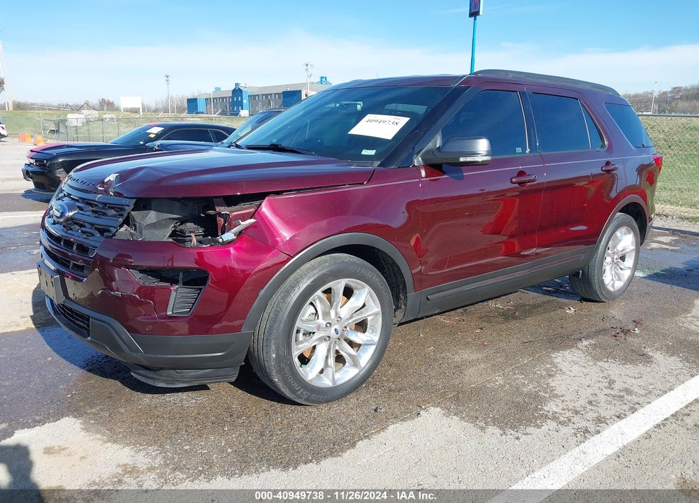 2018 FORD EXPLORER XLT VIN: 1FM5K7D86JGC72968