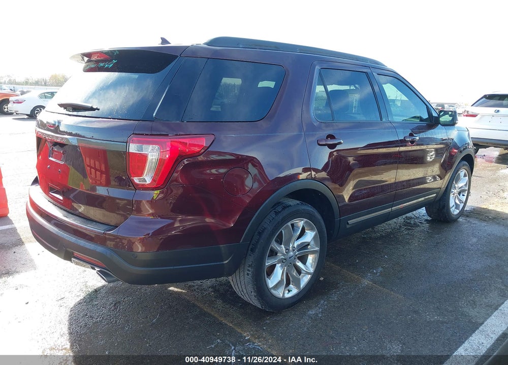 2018 FORD EXPLORER XLT VIN: 1FM5K7D86JGC72968