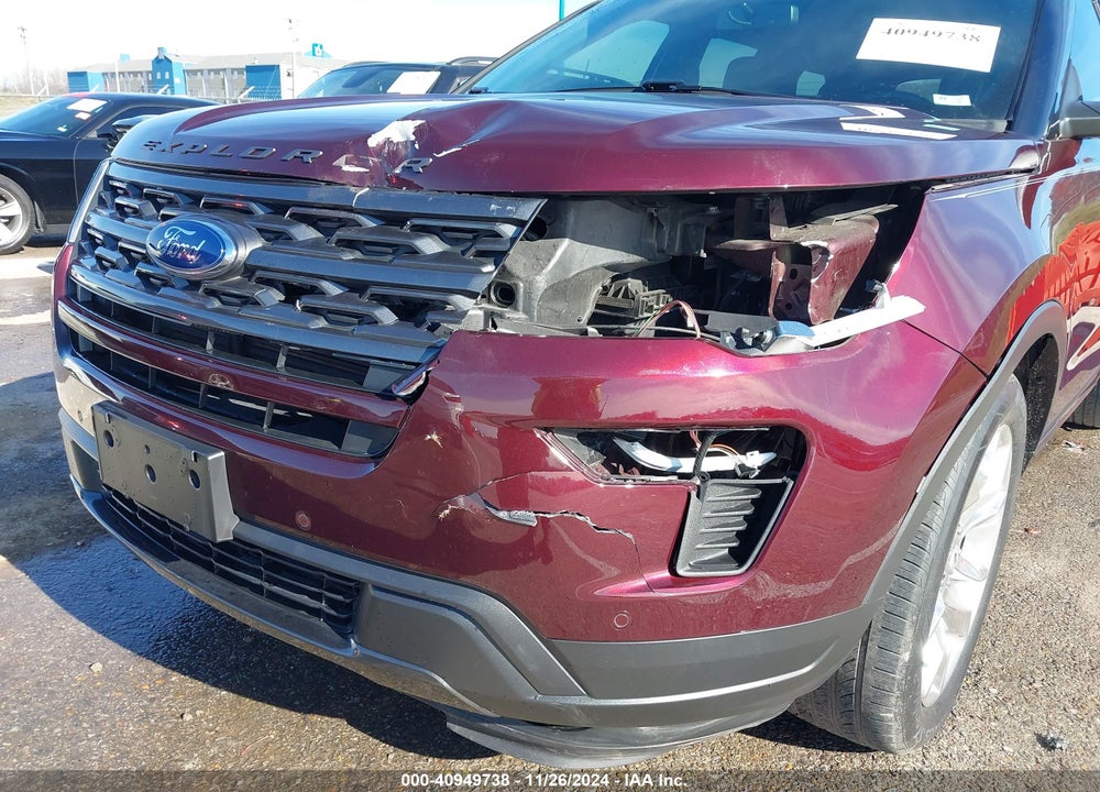 2018 FORD EXPLORER XLT VIN: 1FM5K7D86JGC72968