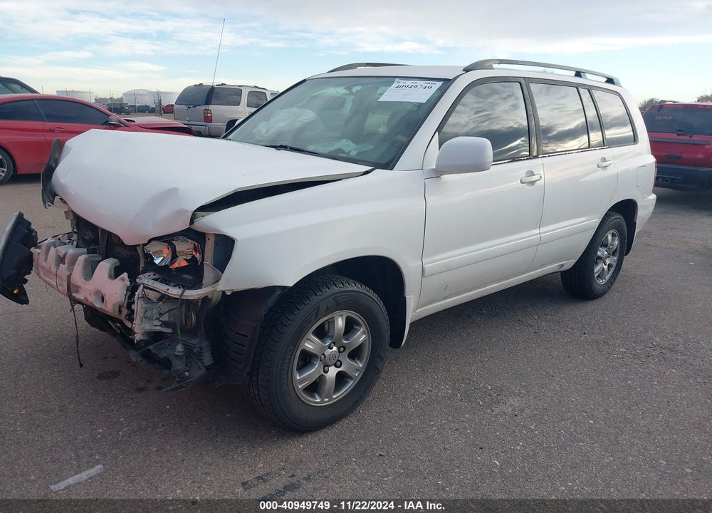 2004 TOYOTA HIGHLANDER V6 VIN: JTEEP21A640066820