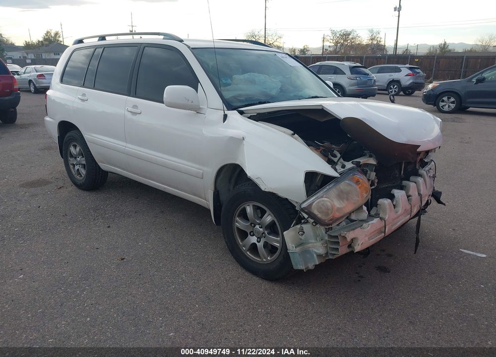2004 TOYOTA HIGHLANDER V6 VIN: JTEEP21A640066820