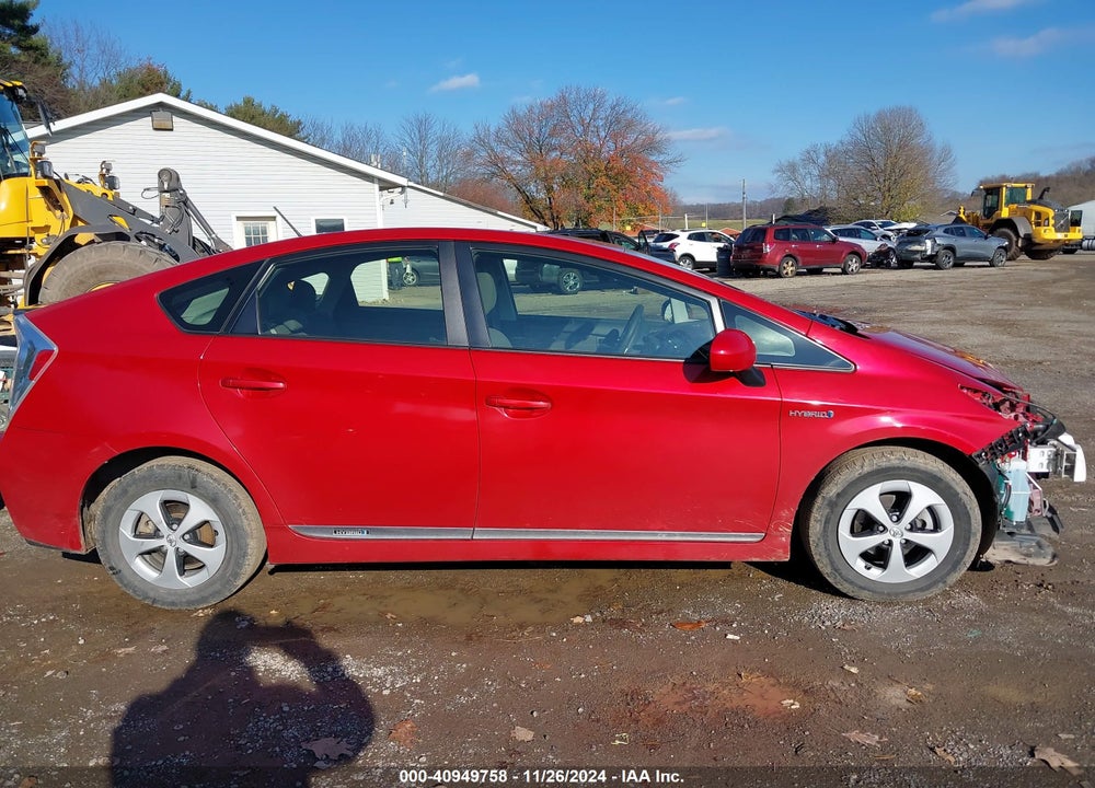 2012 TOYOTA PRIUS TWO VIN: JTDKN3DU1C1604440