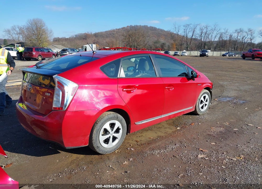 2012 TOYOTA PRIUS TWO VIN: JTDKN3DU1C1604440