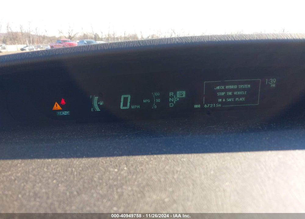 2012 TOYOTA PRIUS TWO VIN: JTDKN3DU1C1604440