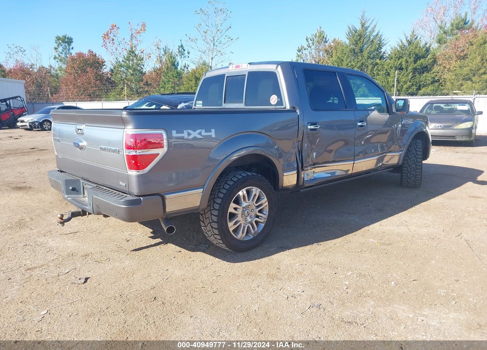 2010 FORD F-150 FX4/HARLEY-DAVIDSON/KING RANCH/LARIAT/PLATINUM/XL/XLT VIN: 1FTFW1EV4AFB07120